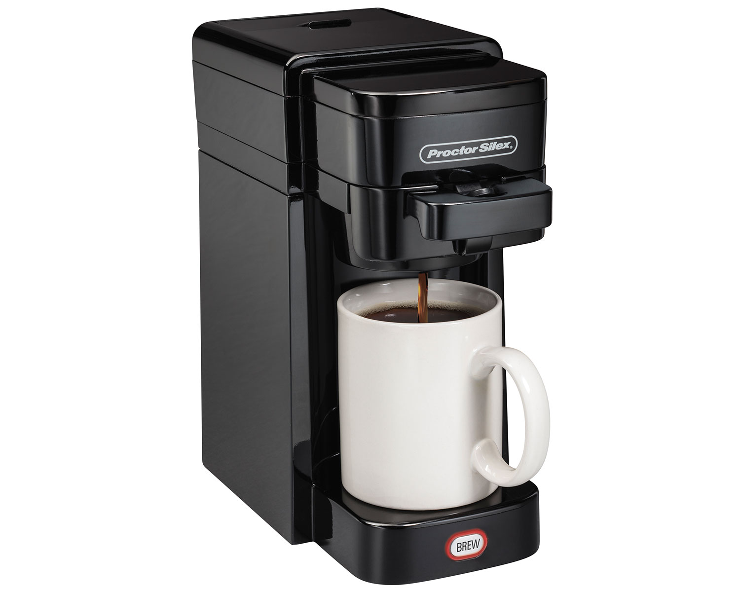 Single-Serve Coffee Maker (black)-49961 Small Size