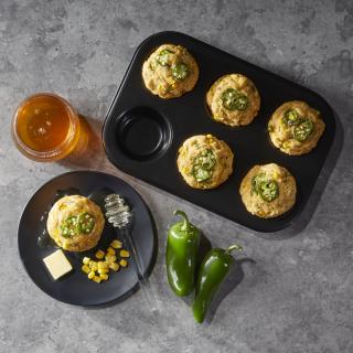  Recipe for Jalapeno Corn Muffins with Honey Glaze