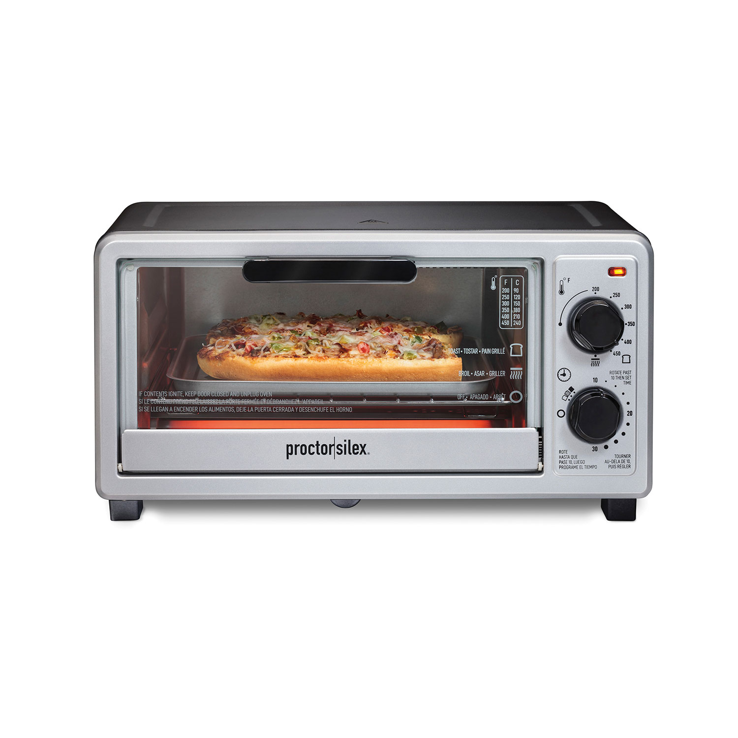 4 Slice Toaster Oven Broiler - 31260 Small Size