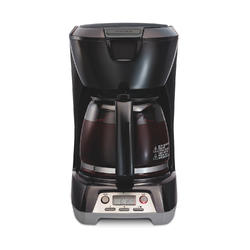 easy fill compact 12 cup (black)