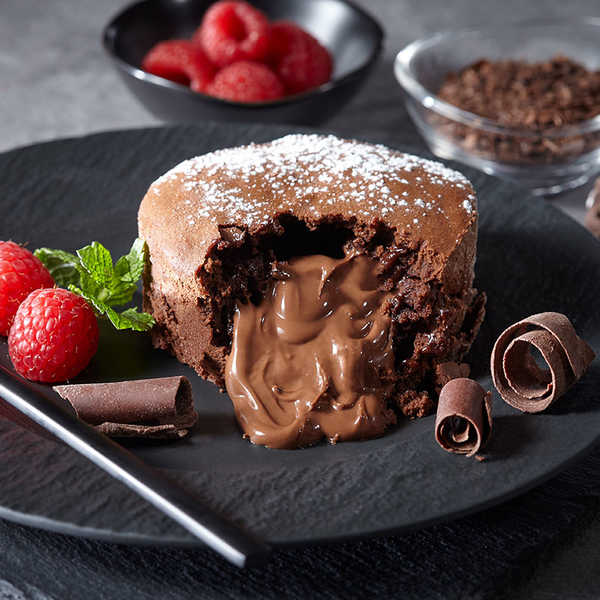Air Fryer Chocolate Hazelnut Lava Cakes - 1